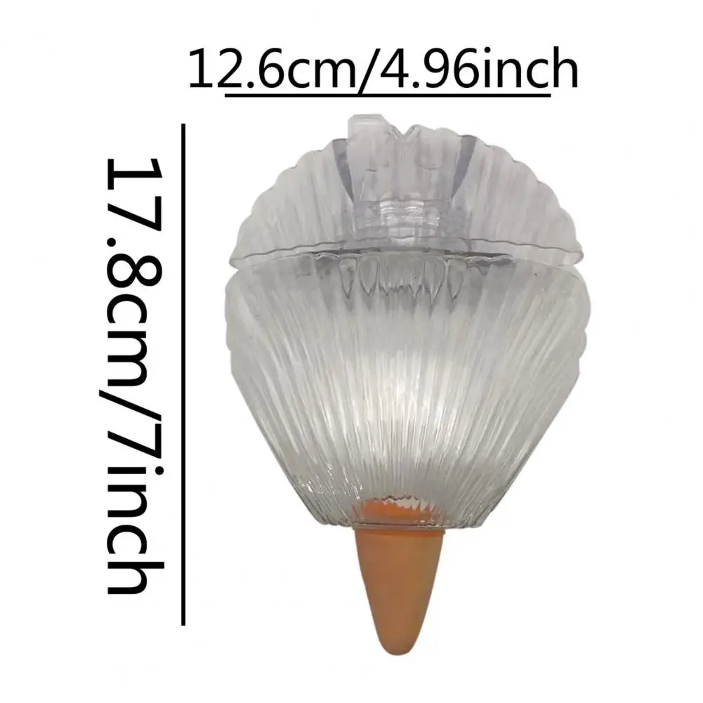18cm Self Watering Bulbs For Indoor Outdoor Plants Shell Shaped Automatic Plant Waterer Spikes With Slow Release System For Home