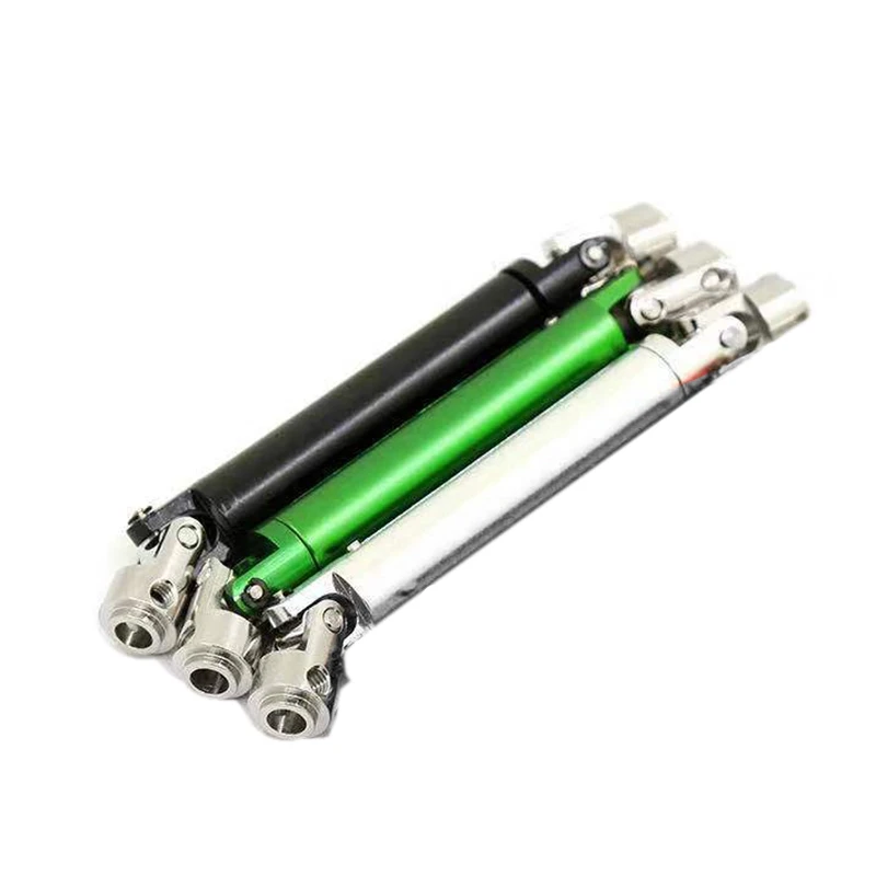 2PCS Aluminium Mittlere Antriebswelle Für 1/10 HSP SCX10 D90 94180 RGT18000 RC Crawler Auto Teile