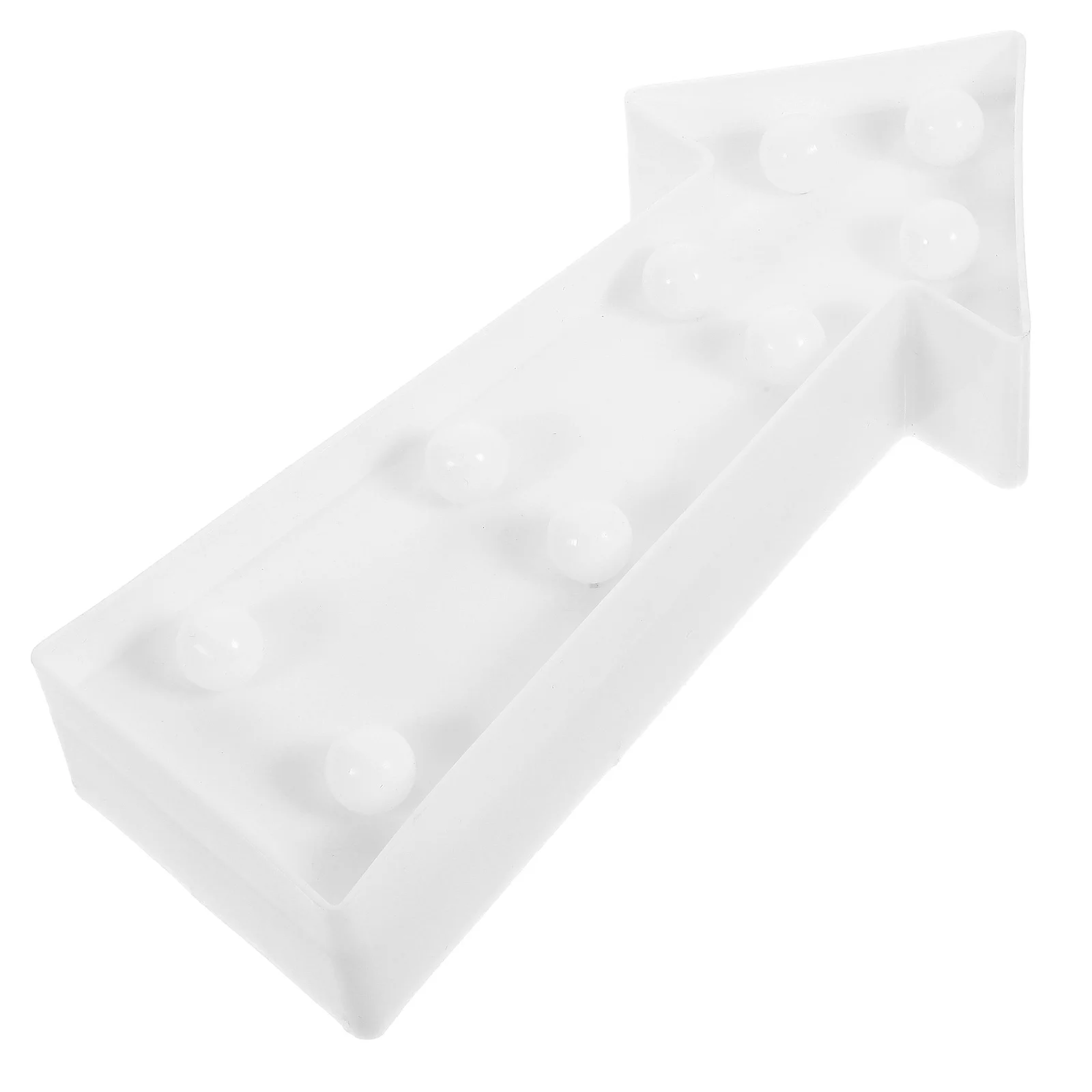 7 Leds Arrow Sign Night Light Operated Arrow Shaped Lamp for Room Home Decoration Birthday Party Christmas Lighting