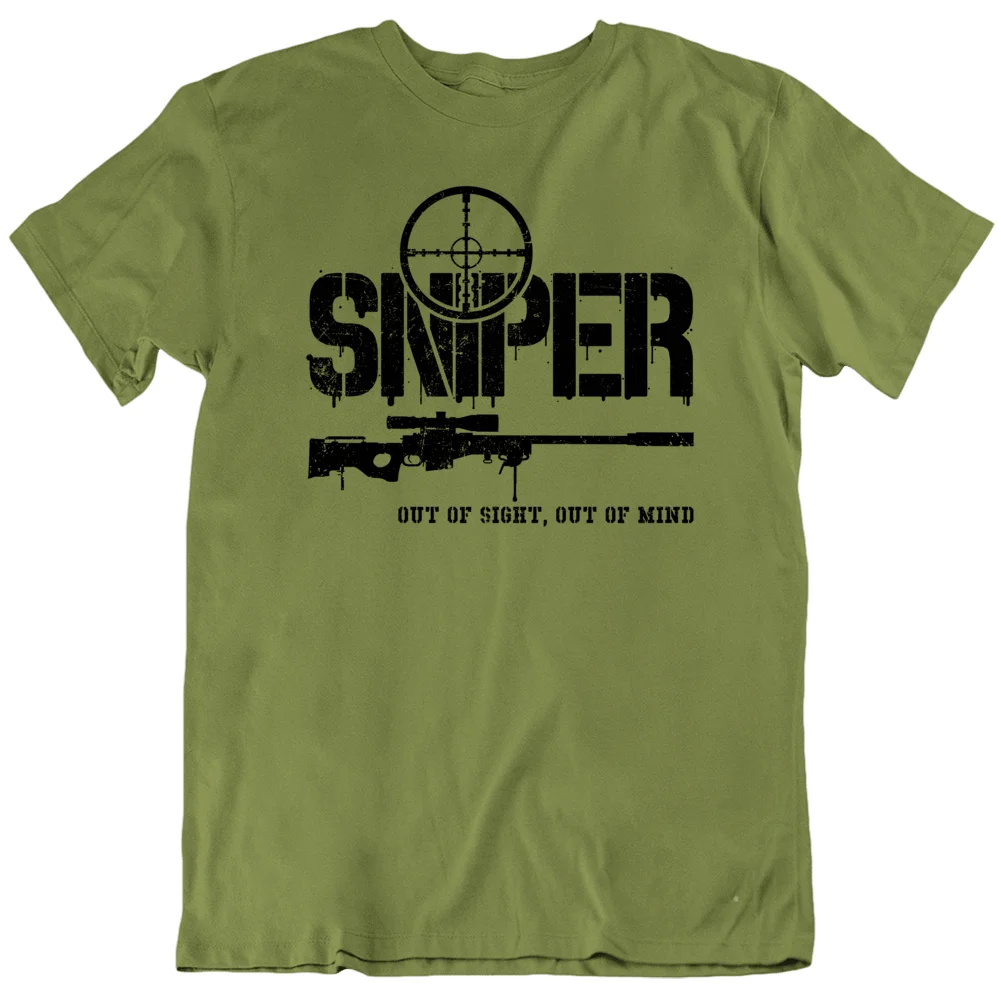 SNIPER US Army Special Force Seals Para Sas Men T Shirt Short Sleeve Casual Cotton O-Neck Summer Shirts