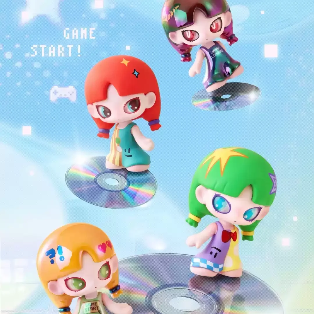 Genuine INN · Echo of Left & Right Series Mini Bean Blind Bag, Cute Collectible Figurine, Trendy Toy Ornament
