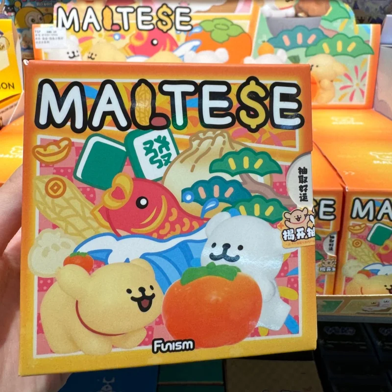 

New Original Maltese Good Luck Series Blind Box Cute Collectible Figure Trendy Toy Collectable Toys Desktop Decor New Year Gift