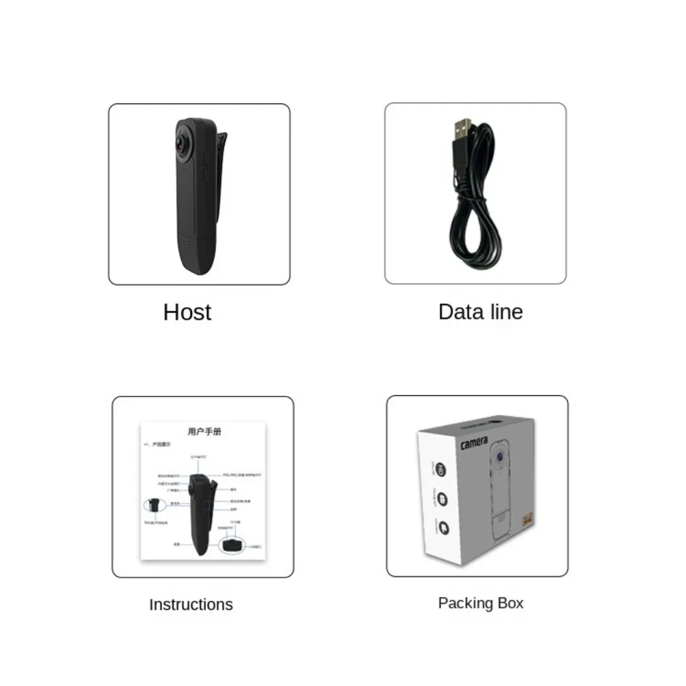 A18 HD 1080P Mini Camera Pocket Body Micro Pen Camera Video Recorder Night Vision Motion Detect Cop Cam Support Hidden TF