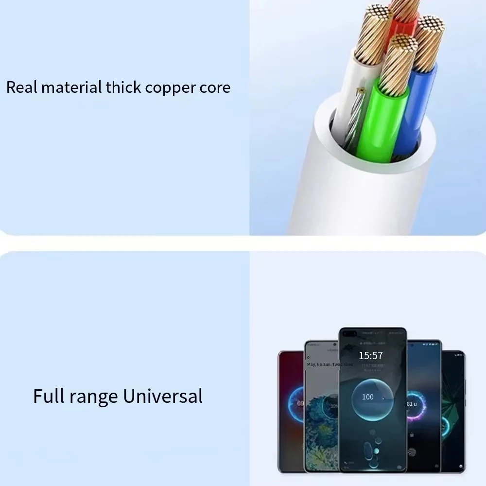 NNBILI 1-3Pcs Universal 120W 10A Fast Charger PD Dual Type C Quick Charging Cable Data Wire Cord For iPhone 15 16 HUAWEI view 5