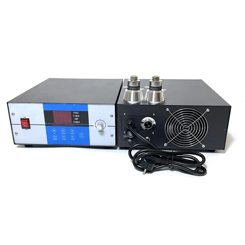 High Frequency Ultrasonic Generator Transducer Driver 54kHz-135kHz Ultrasonic Wave Generator for Industrial Cleaning Equipment