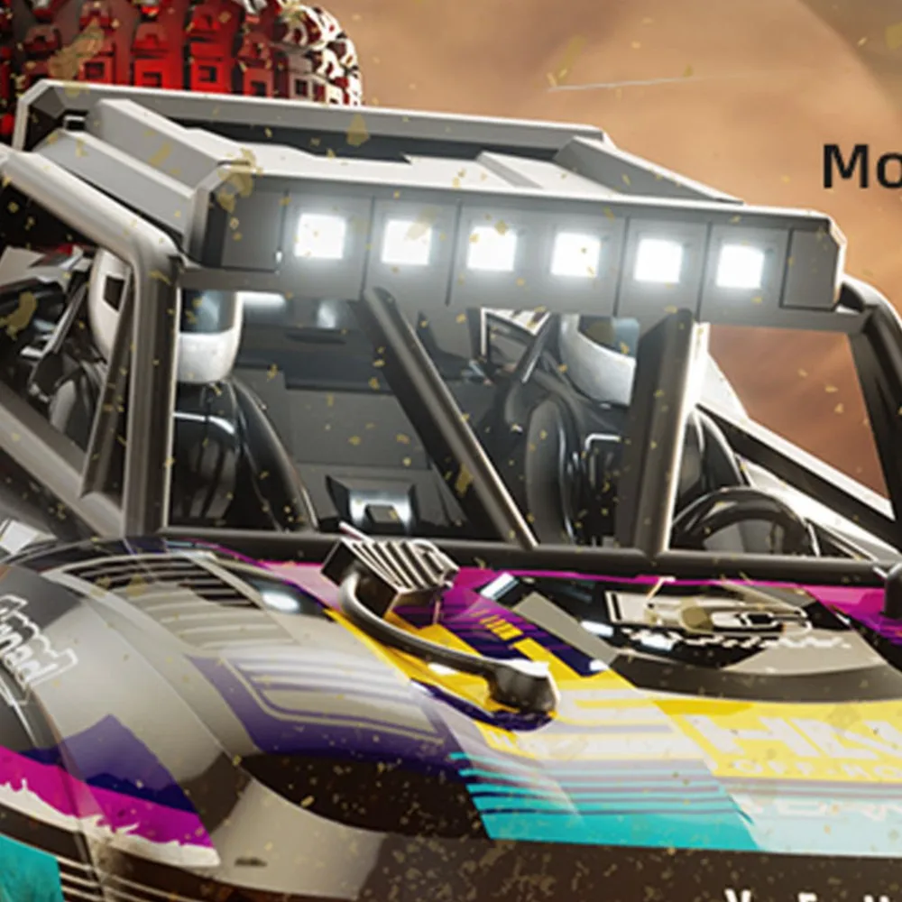 

1/18 Металлическое шасси 4WD ПВХ Shell JJRC RC Грузовик с коротким ходом C8820-B RC Внедорожный автомобиль Дифференциалы Шестерни Световая система Автомобиль