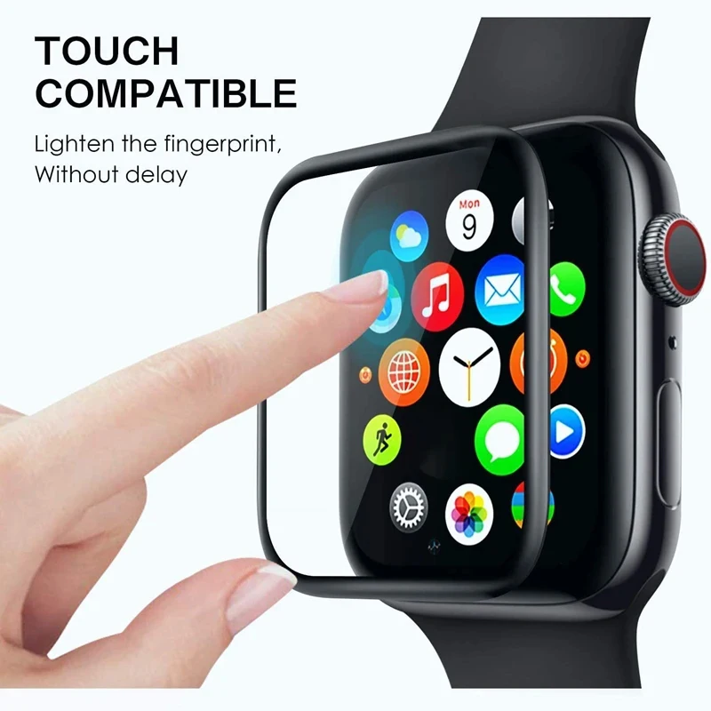 3D Waterproof Full Screen Protector For Apple Watch Ultra 9 8 7 6 SE 5 49mm 45mm 41mm 40mm 44mm Not glass For iwatch 3 38mm 42mm