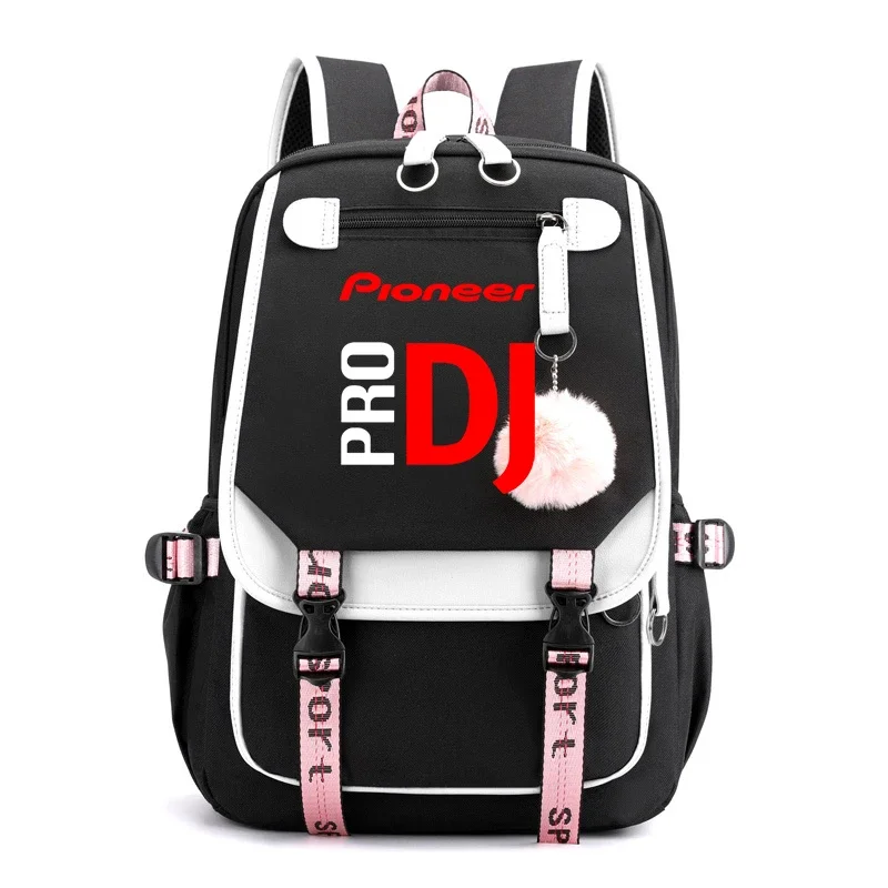 Pioneer Pro Dj Backpacks For Teenager Girl School Bags Fashion Bookbag Women Travel Bag Large Capacity Backpack Laptop Rucksack