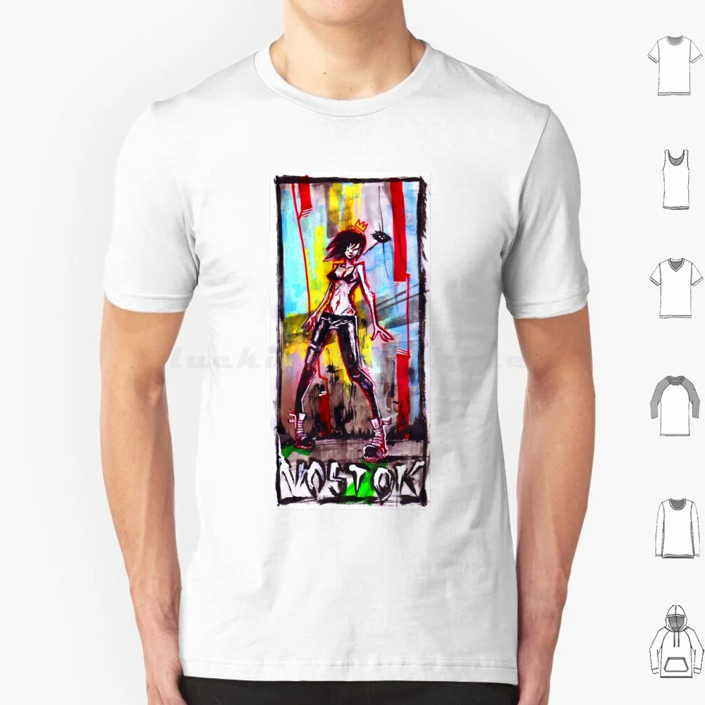 Vostok-Liwei T Shirt Men Women Kids 6xl Scifi Abstract Comic Woman Colorful Punk Punkish Messy