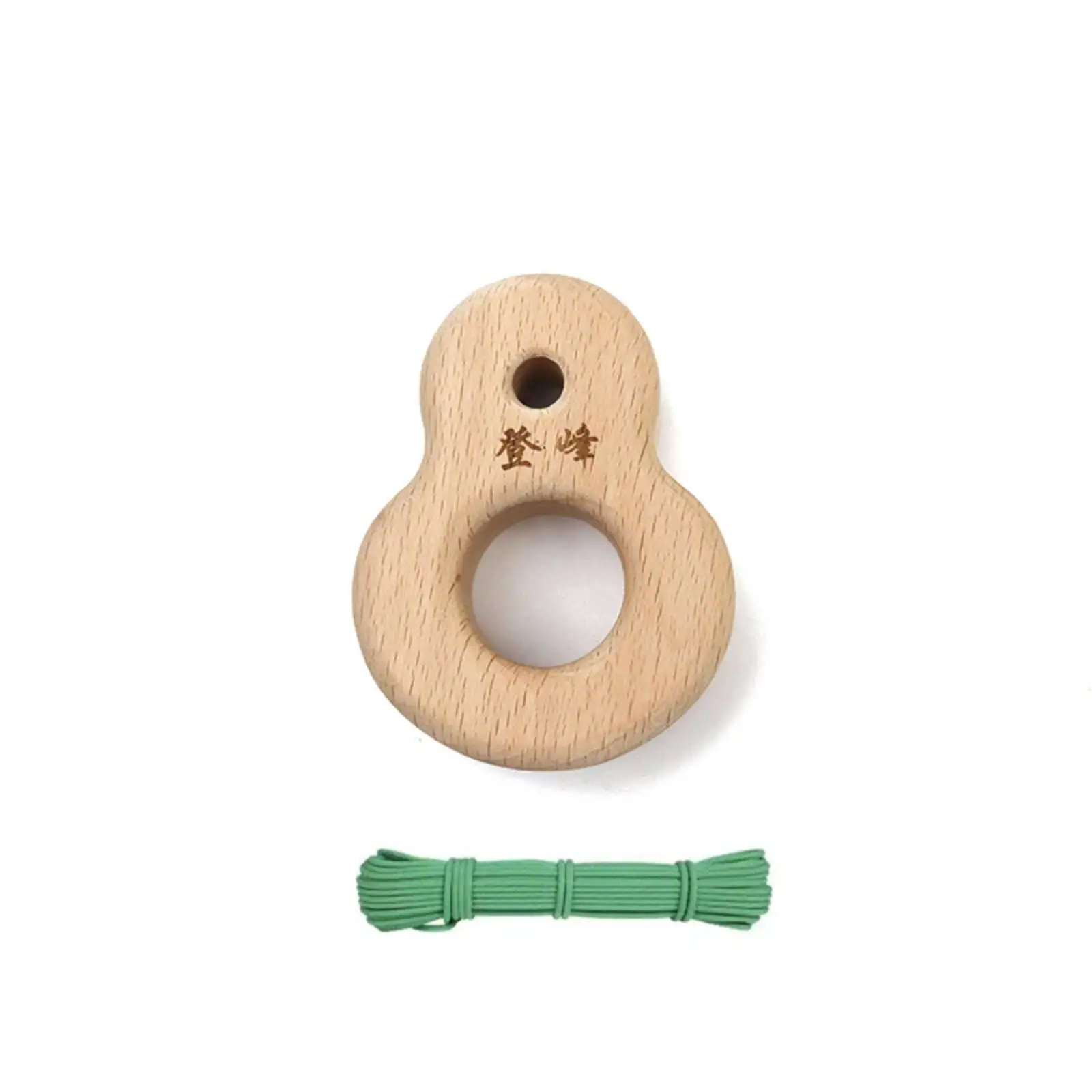 Mini Boxwood Climbing Pinch Block for Finger Training Forearm Building Travel Friendly Strength Tool