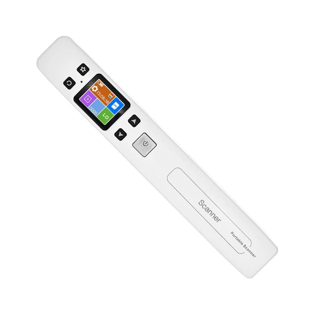 iScan02 Portable Handheld Wand Document/ Book/ Images Scanner 1050DPI Resolution High Speed Scanning A4 Size JPEG/ PDF Format Co