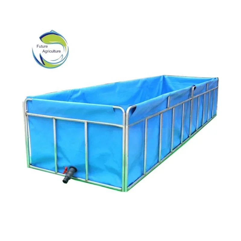 Fish Farming Hatchery Fingerlings Tarpaulin Ponds Tank Aquaculture Fish Tank Pond Equipment Aquaculture System