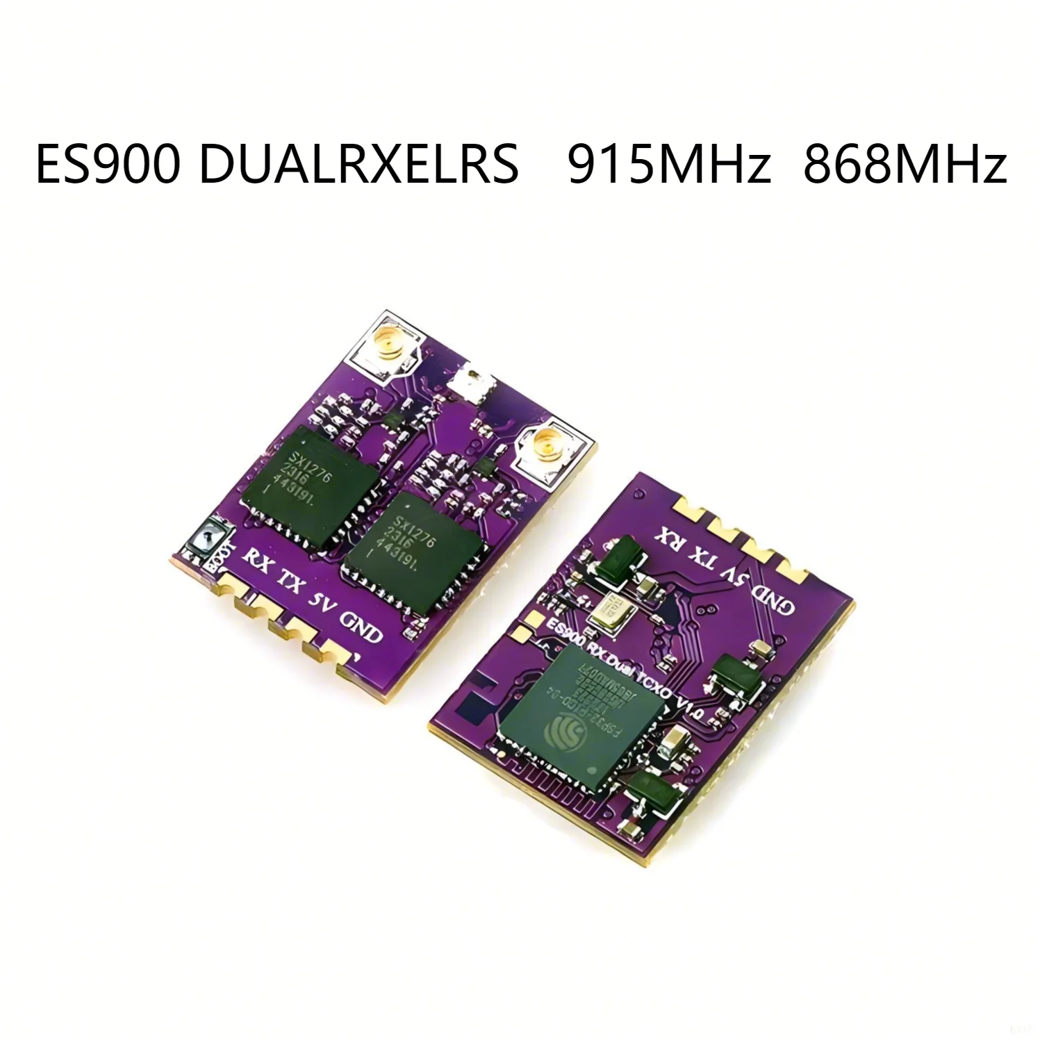 Happymodel-receptor de diversidad ES900 DUAL RX ELRS, 915MHz, 868MHz, largo alcance