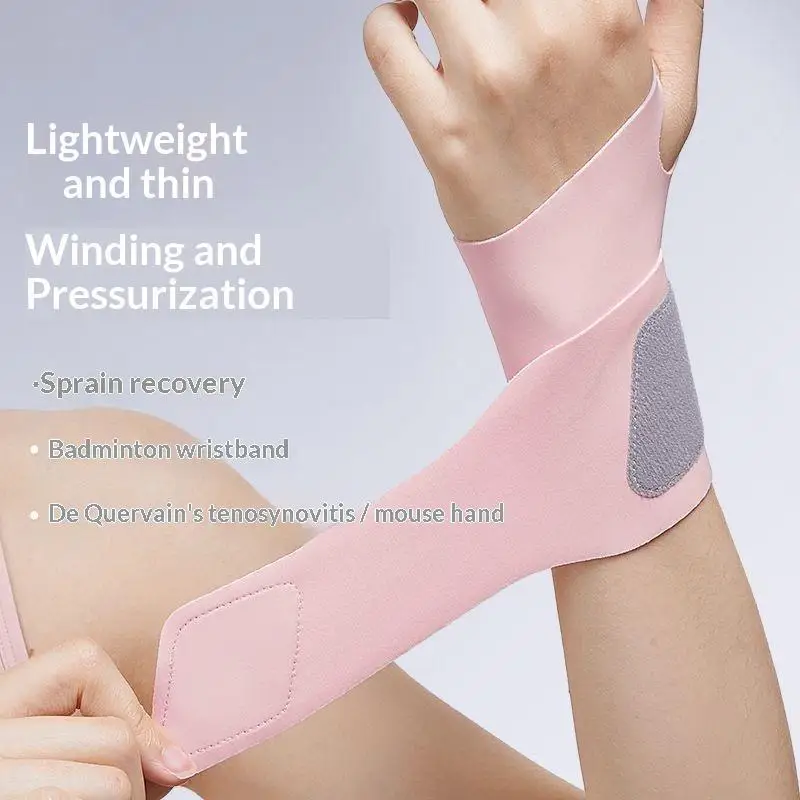 Adjustable Pain Relief Wrist Strap Ultra Thin Breathable Wrist Support for Mountaineering Camping  Relief