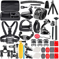 Gopro extreme sports camera accessories set 50 in 1 small ant mountain dog DJI Osmo 50 piece set combination