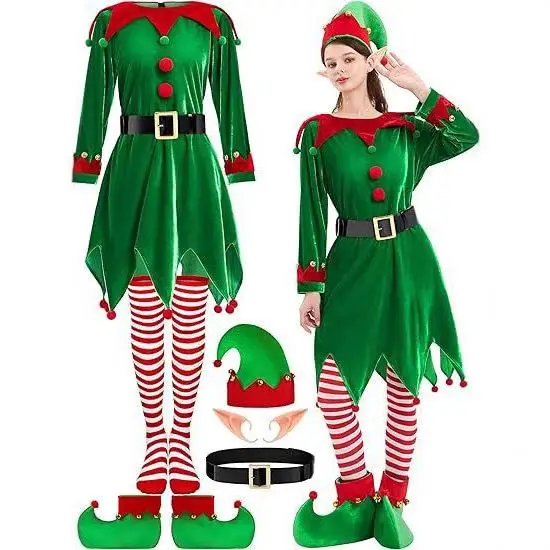 

Cisas Elf Dr женский мужской костюм Ele Fairy T тема модная одежда для выступлений на сцене этнический Sle