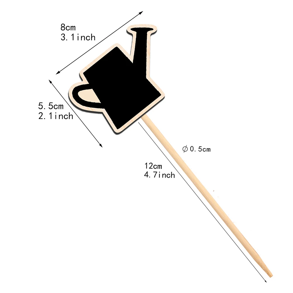 Mini Chalkboard Signs Message Card Blackboard Label Dining Table Placecards for Baby Home Decoration Tabs