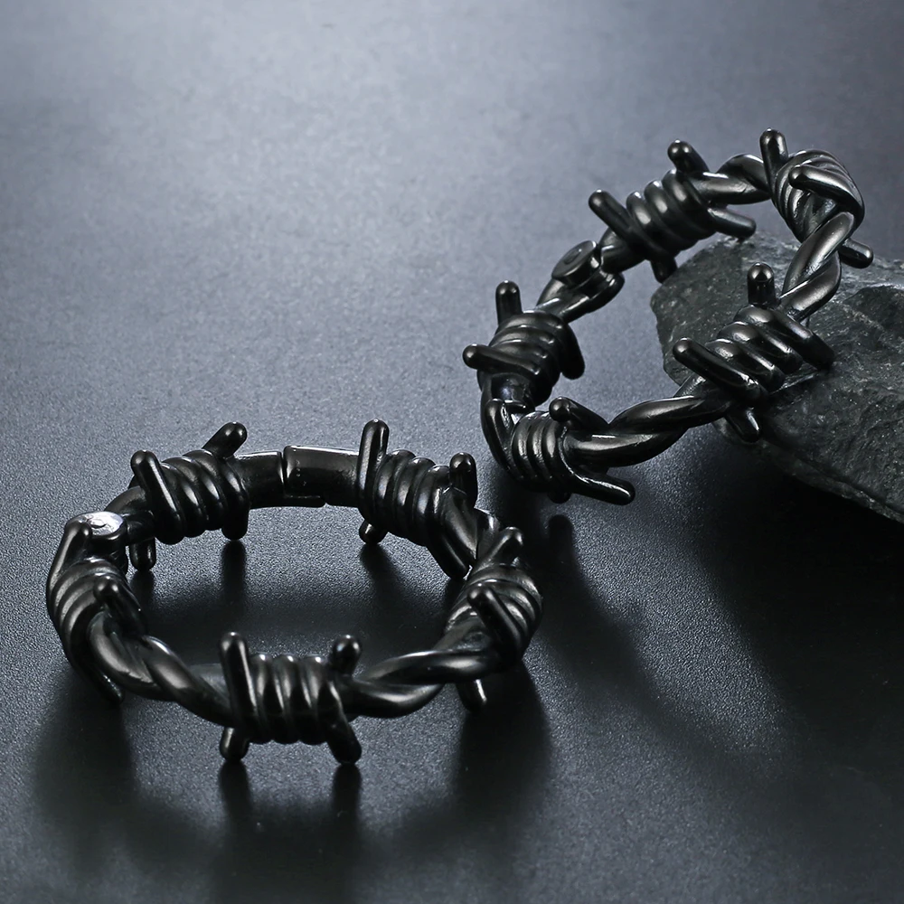 Casvort 2PCS Ohr Gewichte Kleiderbügel Bahre Expander 316 Edelstahl Neue Ankunft Seil Knoten Piercing Körper Schmuck Frauen Männer – Detail 15