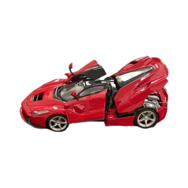 GLAMCRAFT 1/64 LaFerrari Red Fully Open Alloy Motor Vehicle Toy