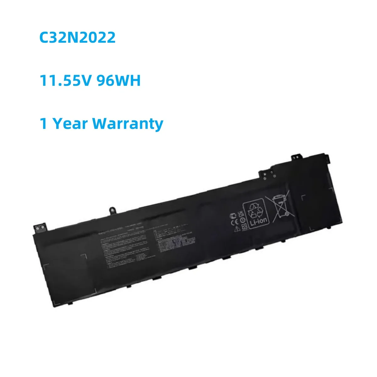 

C32N2022 11.55V 96WH Laptop Battery For ASUS ZenBook Pro 15 OLED UM535QE VivoBook Pro 16 16X M7600RE M7600QE N7600PC