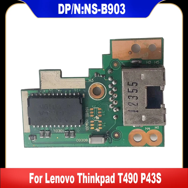 

02HK993 NS-B903 Original For Lenovo Thinkpad T490 P43S NETWORK Board RJ45 High Quality Replacement Parts