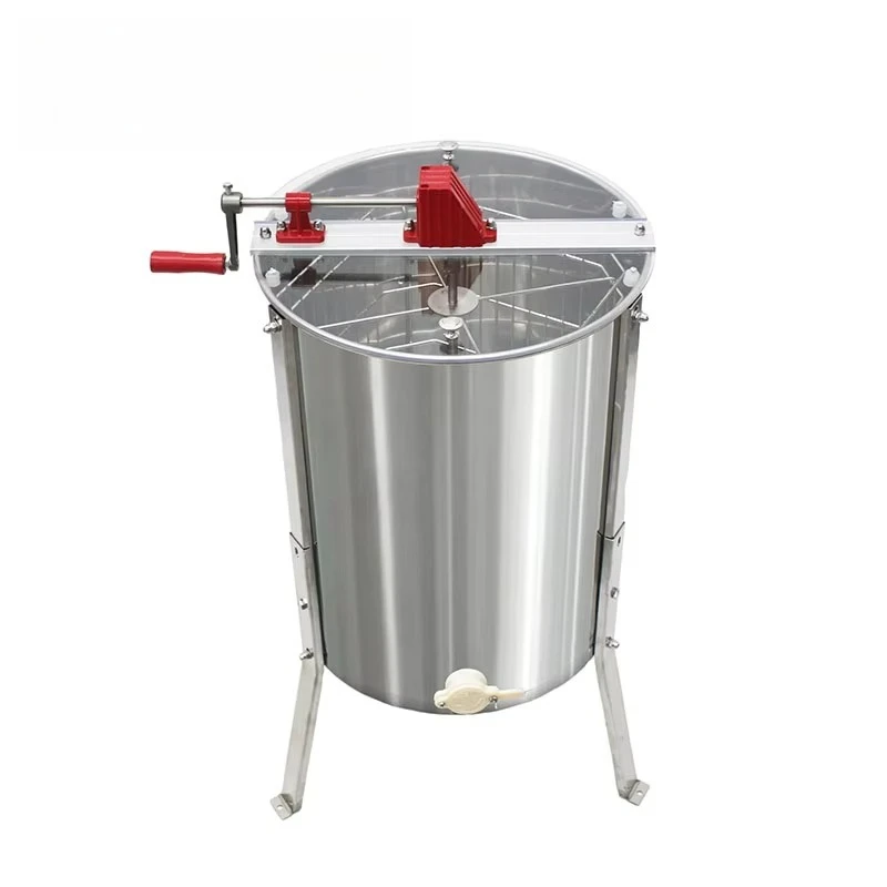 

New Manual Honey Extractor Beehive 4 Frames Manual Honey Extractor Hand Honey Extractor