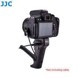 JJC Camera Shutter Triggering Remote Handle Grip For Canon Nikon Sony Olympus Pentax Panasonic Sigma Camera with 1/4''-20 Mount