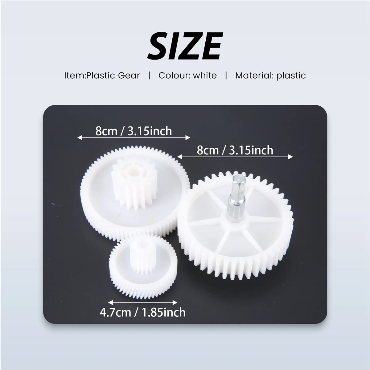 3Pcs Household Meat Grinder Plastic Gears Replacement S/M/L Gear for Household Meat Grinder Repair Parts HOT