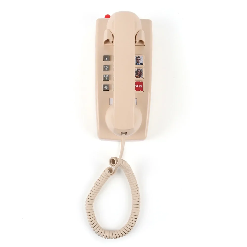 New classic antique fixed wall phone home office fixed-line phone landline retro