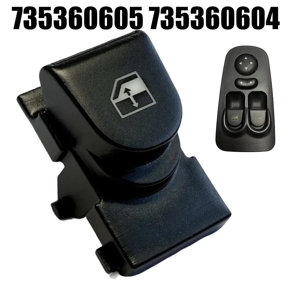 Window Glass Button Switch Cover Cap 735360605 735360604 For Lancia For Ypsilon Y（843）2003-2011 Car Switches Relay