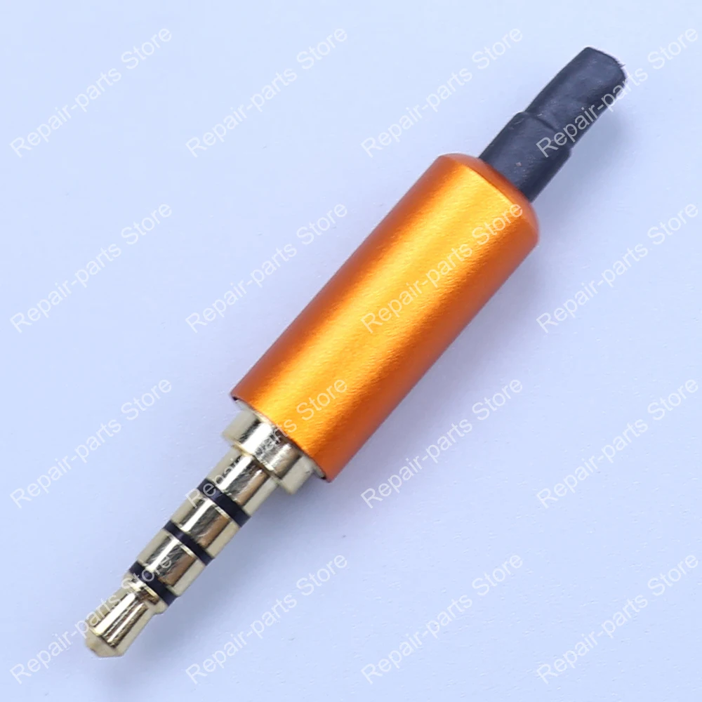 JCD 3.5MM Stereo Headphone Plug 2/3/4 Pin Male Gold-Plated Audio Adapter Set Speaker Headphone Jack AUX Solder Wire Connector view 6