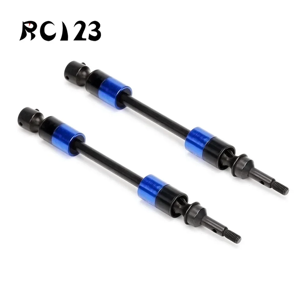 2P Hard Steel #5451X Splined Swing Axles CVD Driveshaft for RC 1/10 Traxxas E-Revo Summit Revo 3.3 E-MAXX T-MAXX Car Accessories