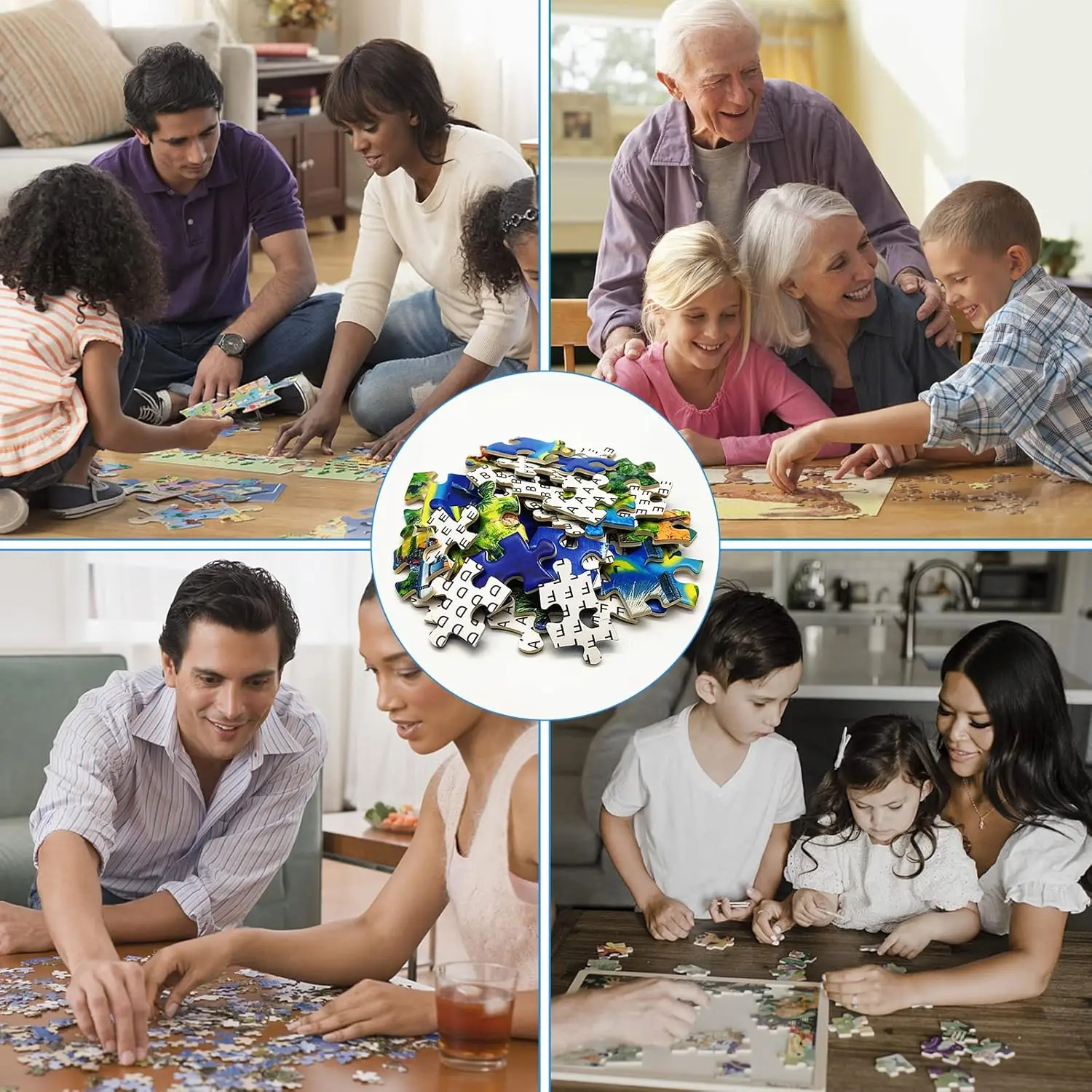 Puzzle DIY dla dzieci Ziemia Dom 1000 elementów Mapa Świata Puzzle SPuzzletudent Nauka Edukacja Prezenty Sensoryczne Dorosły Biuro Dekoracja Domu