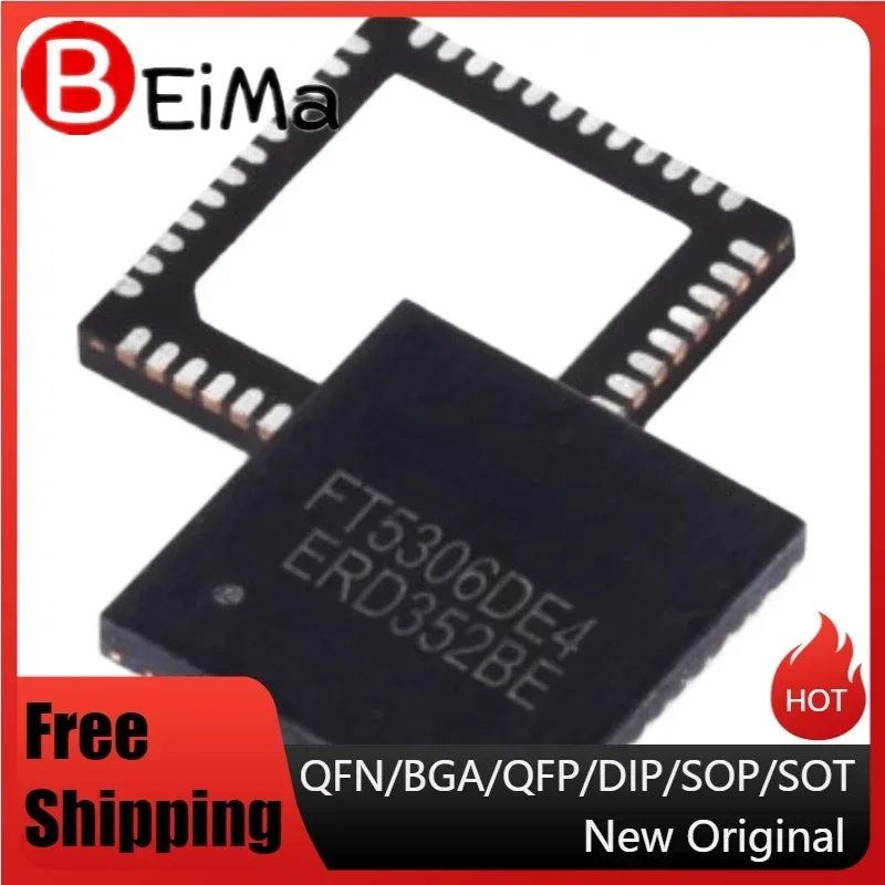 (2-10piece)FT5306DE4      FT5306DE4     FT5306DE4   QFN-48 Provide One-Stop Bom Distribution Order Spot Supply