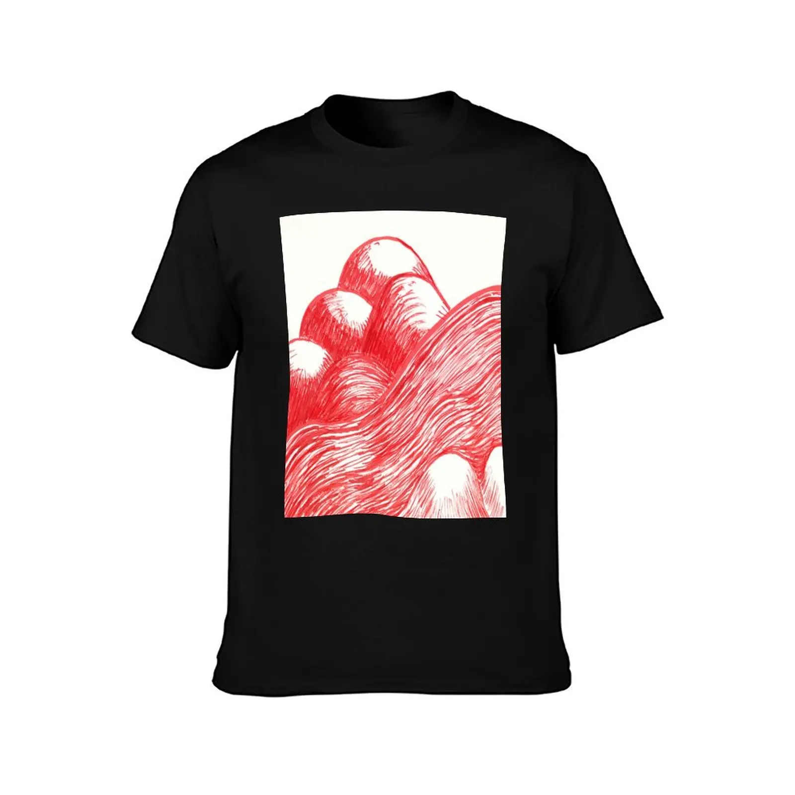 louise bourgeois 1985 C 2 T-Shirt Basic Casual Short Sleeve Cotton Shirt T-Shirt