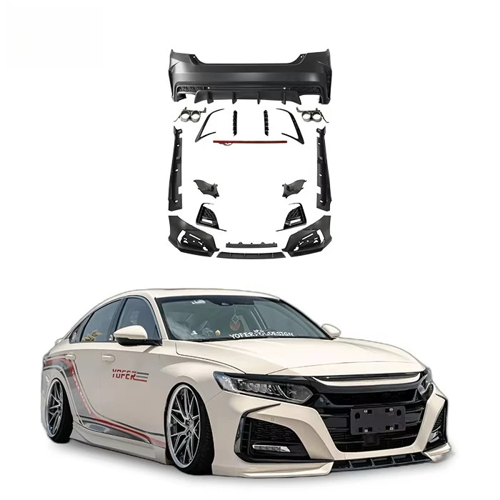 

Primer Bodykit Front Rear Bumpers Side Skirts Auto Parts Body Systems Accessories For Accord2018-22