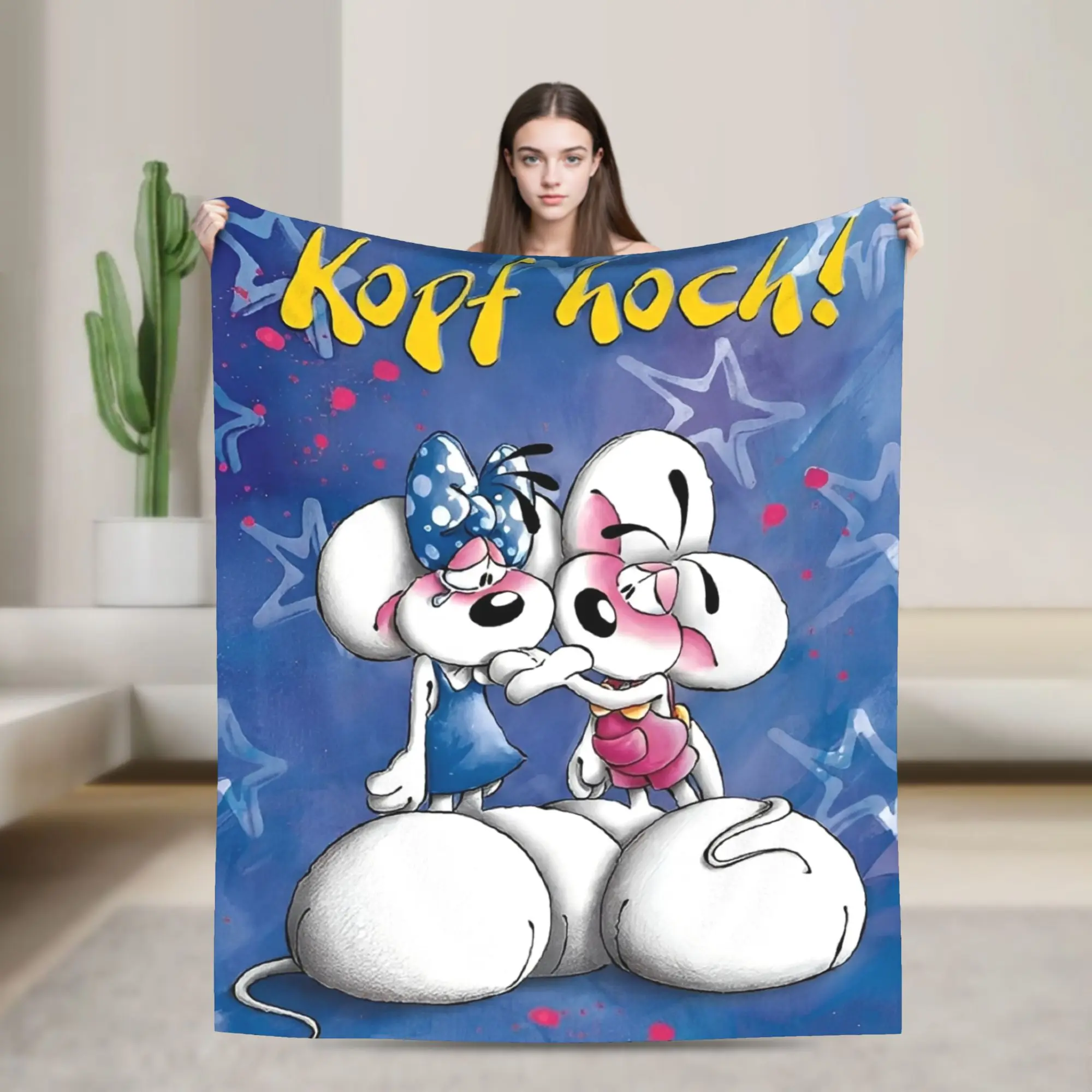 

Забавное одеяло D-Diddls, фланелевое мягкое одеяло Diddl для автомобиля, дивана, покрывала