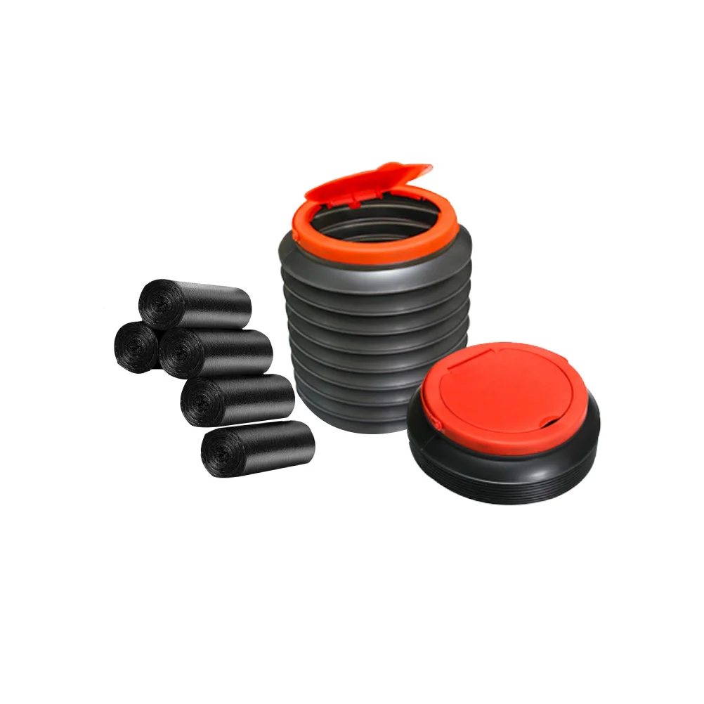 

Telescopic Bucket Trash Can Foldable Car Waste Container Storage Bin Multifunctional Durable Plastic Leakproof Portable Fishing