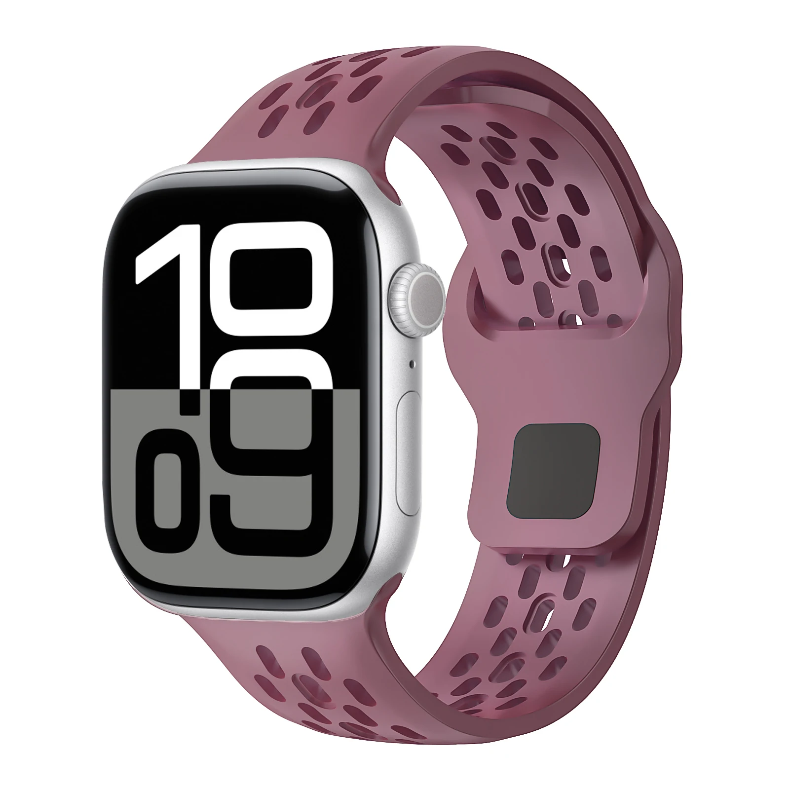 Silikonarmband für Apple Watch-Armbänder 46 mm 45 mm 44 mm 42 mm 41 mm 40 mm 38 mm Sport-Correa-Armband iWatch-Serie 11 10 9 8 7 6 SE 5 4