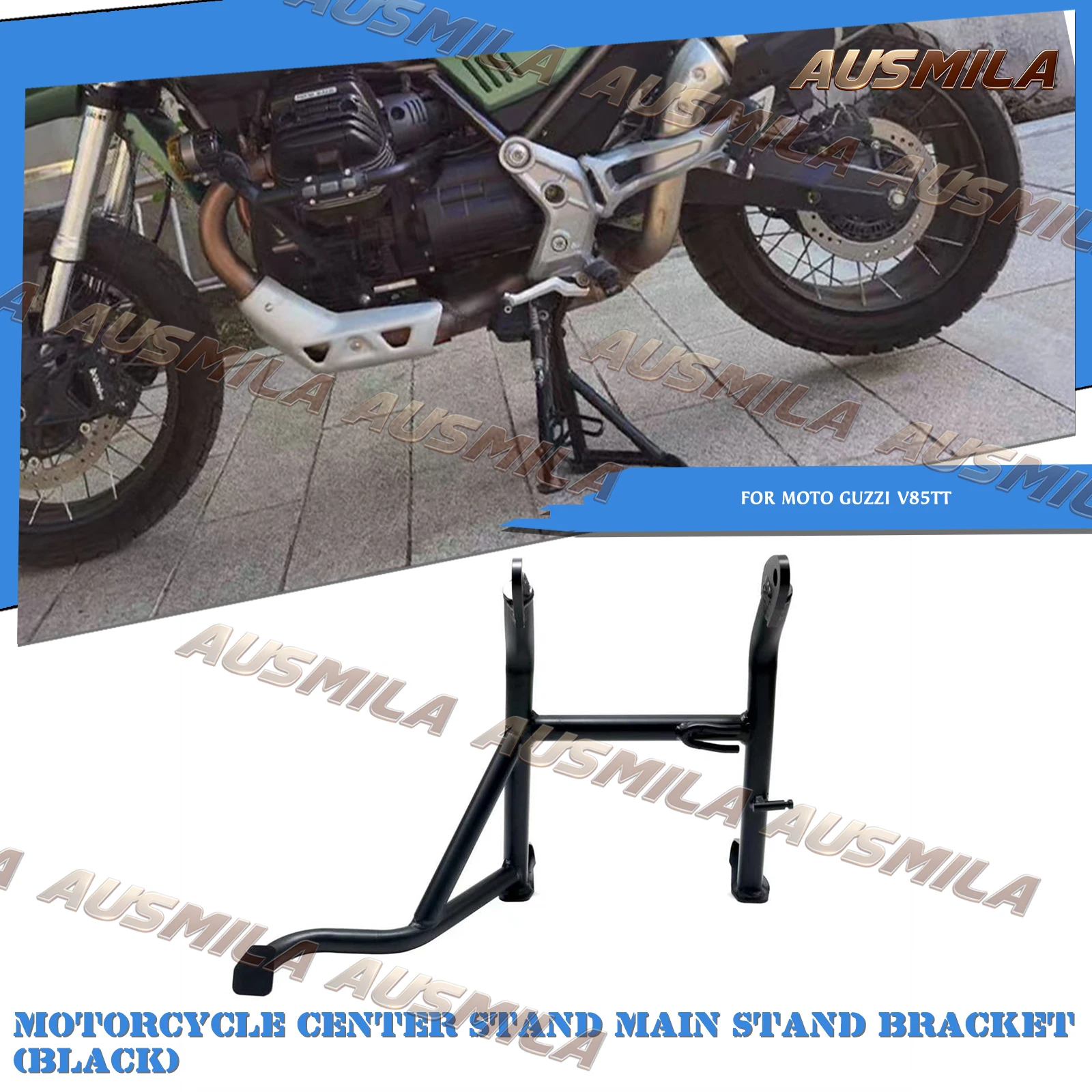 Motorbike Centre Kickstand Central Stand Parking Holder Support Rack Central Firm For Moto Guzzi V85TT