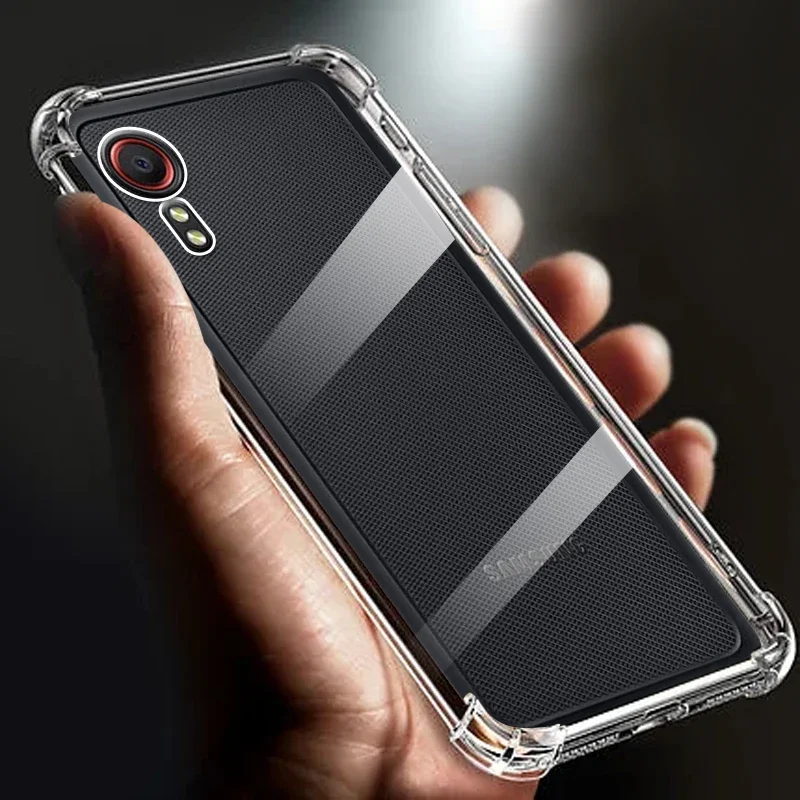 Thickened Airbag Shockproof Clear Soft Tpu Phone Case For Samsung Galaxy xcover5 Transparent Back Cover xcover 5 funda cases