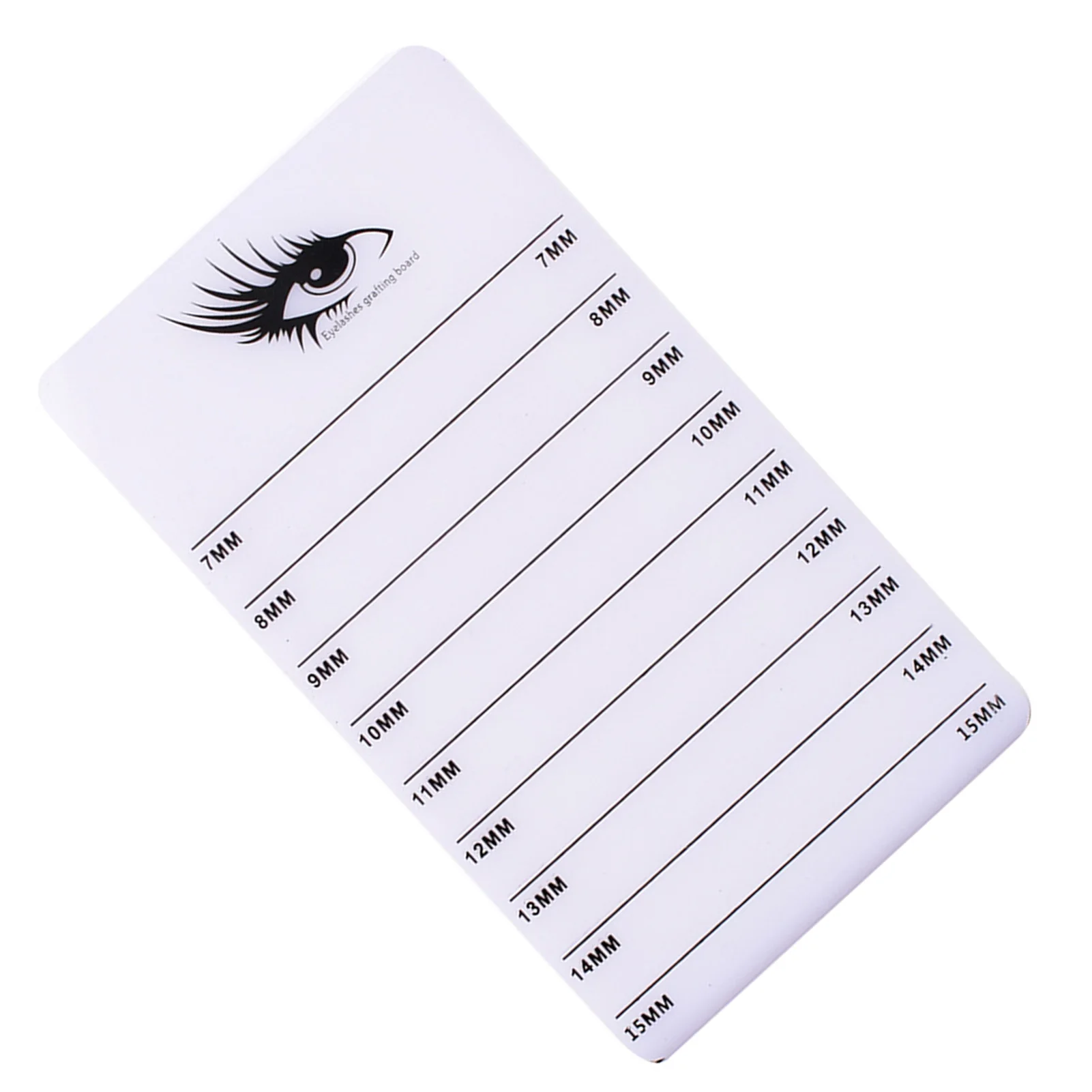 Acrylic Disposable Lash Hand Pallet Acrylic Eye Lashes Holder Pallet Tray for Eyelash Scale Board