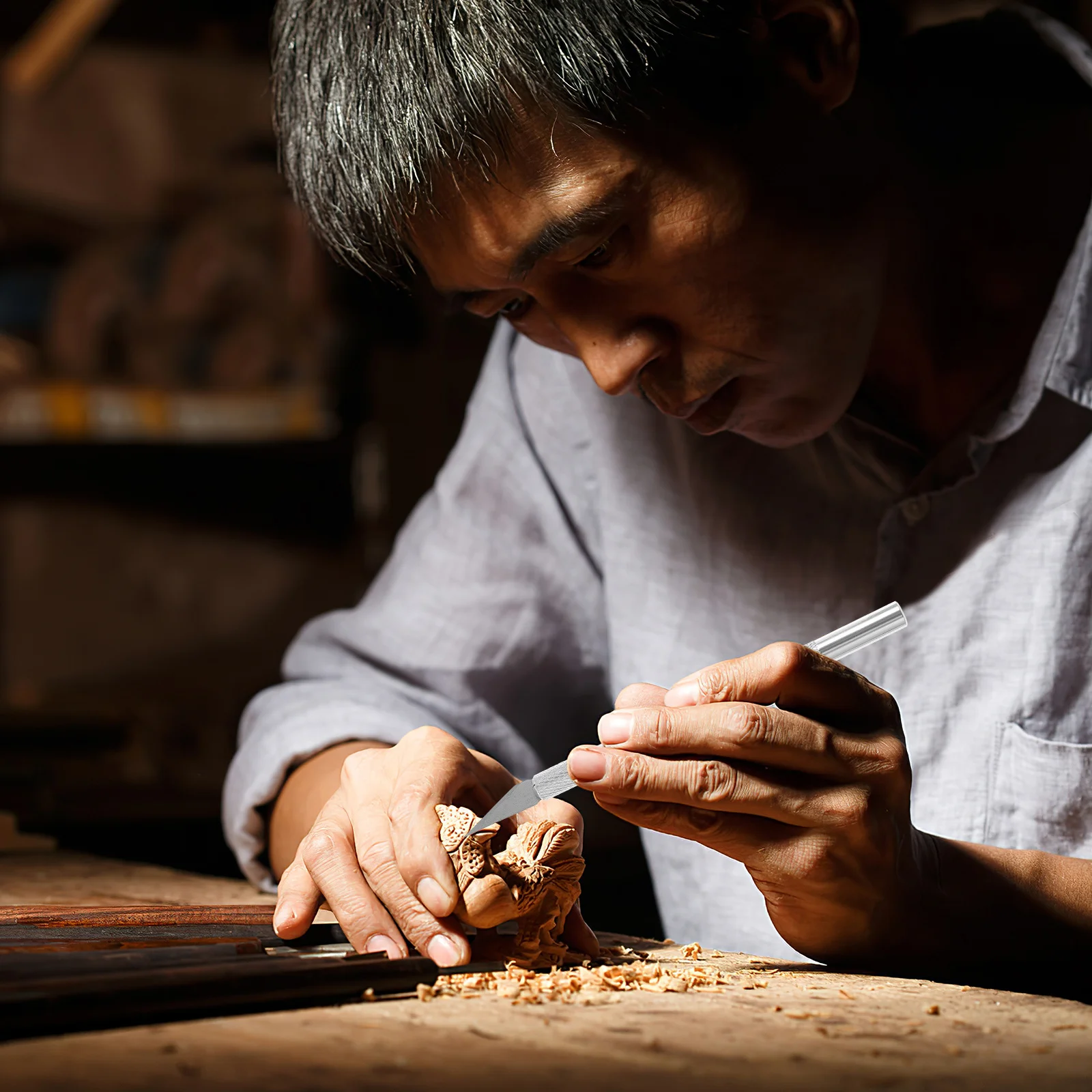 

4 set Craft Knives Set Aluminum Handle Anti-Slip Precision Cutting Tool For Paper Vinyl Art Models Scrapbooking Carving