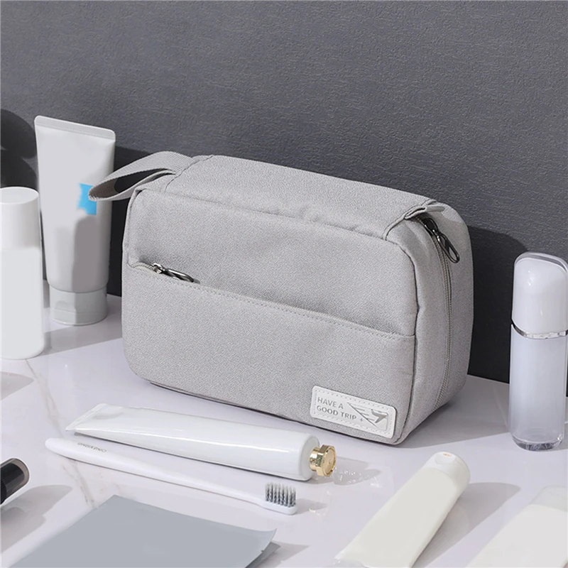 Men Women Hanging Cosmetic Bag Multifunction Travel Organizer Toiletry Wash Make up Storage Pouch Beautician Folding Makeup Bag