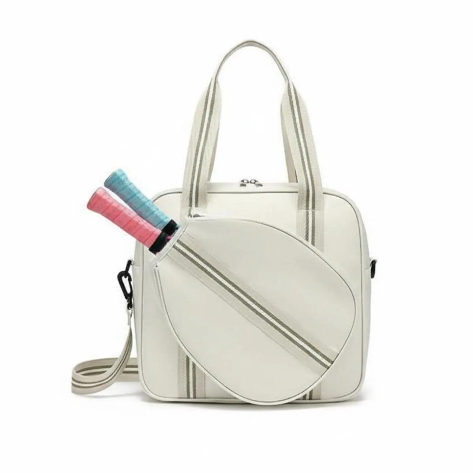 Racket Sports Paddle Bag Versatile-Sport Use Pickleball Crossbody Bag Korean Design Crossbody Racket Carrier for Women, Gym