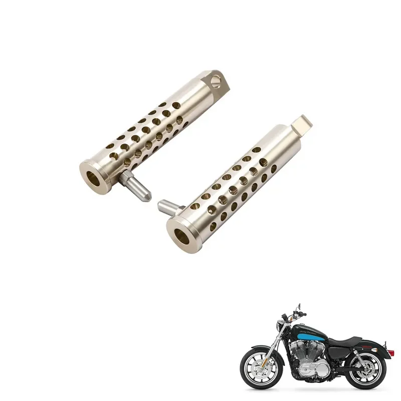 Motorcycle Parts  Foot Pegs Footrest For Harley Sportster XL883L 2007-2010 XR 2008-up XL1200N XL883N 2007-later Aluminum