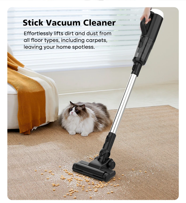 

5-in-1 Vacuum Combo HEPA Filter Wet Dry Self-Cleaning Handheld Vacuum Cleaner Brushless Motor for Professional Household Clean