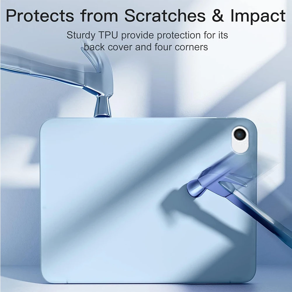 Slim Lightweight Stand Smart Case for iPad 9.7 Inch iPad 6th/5th Generation 2018 2017(Model: A1893 A1954 A1822 A1823) Pad Cover