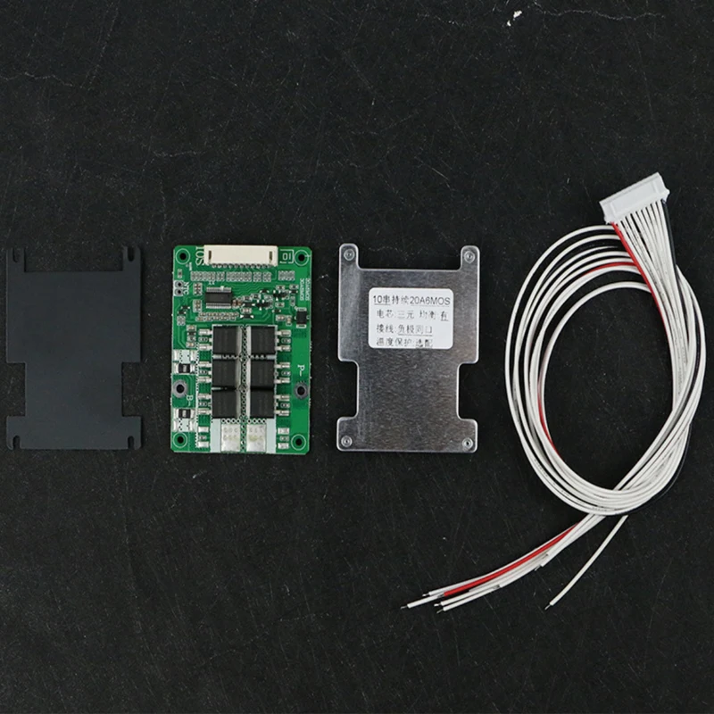 BMS 10S 36V 20A Common Port Lithium 18650 Battery Charge Protection Board Balanced BMS Short Circuit Protect For Electric Tools