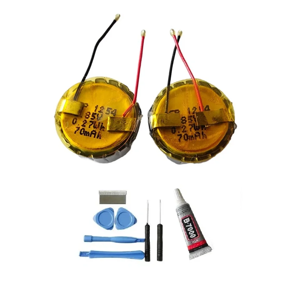 2pcs 3.85V SP 1254 Battery for JBL TUNE 230NC 130NC TWS Wireless Headphones